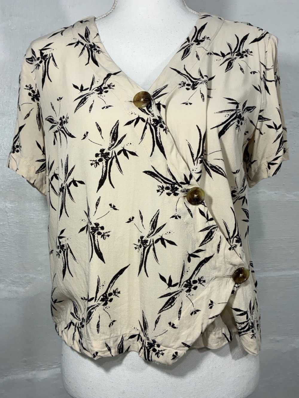 TRIBAL BUTTON FRONT SHIRT